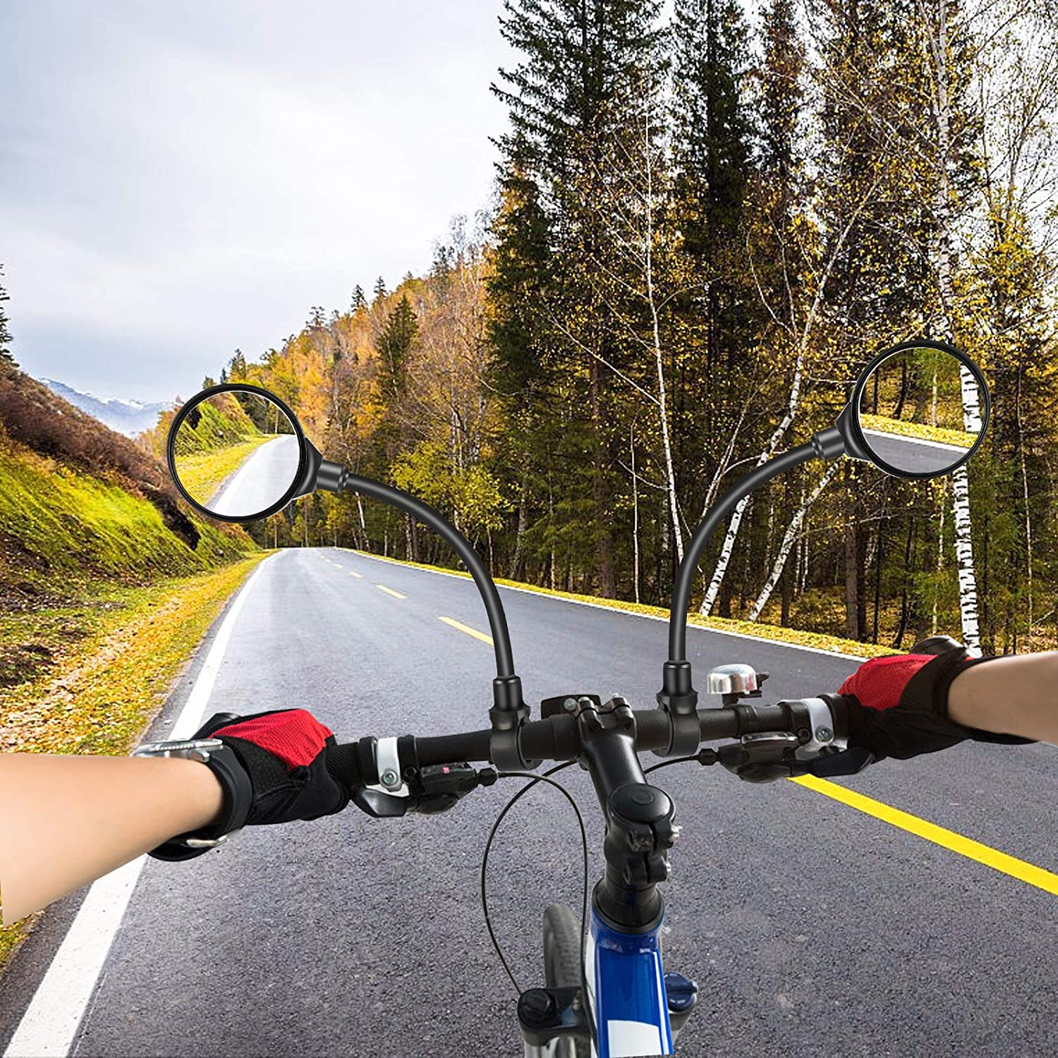 Bike mirror for road sales bike